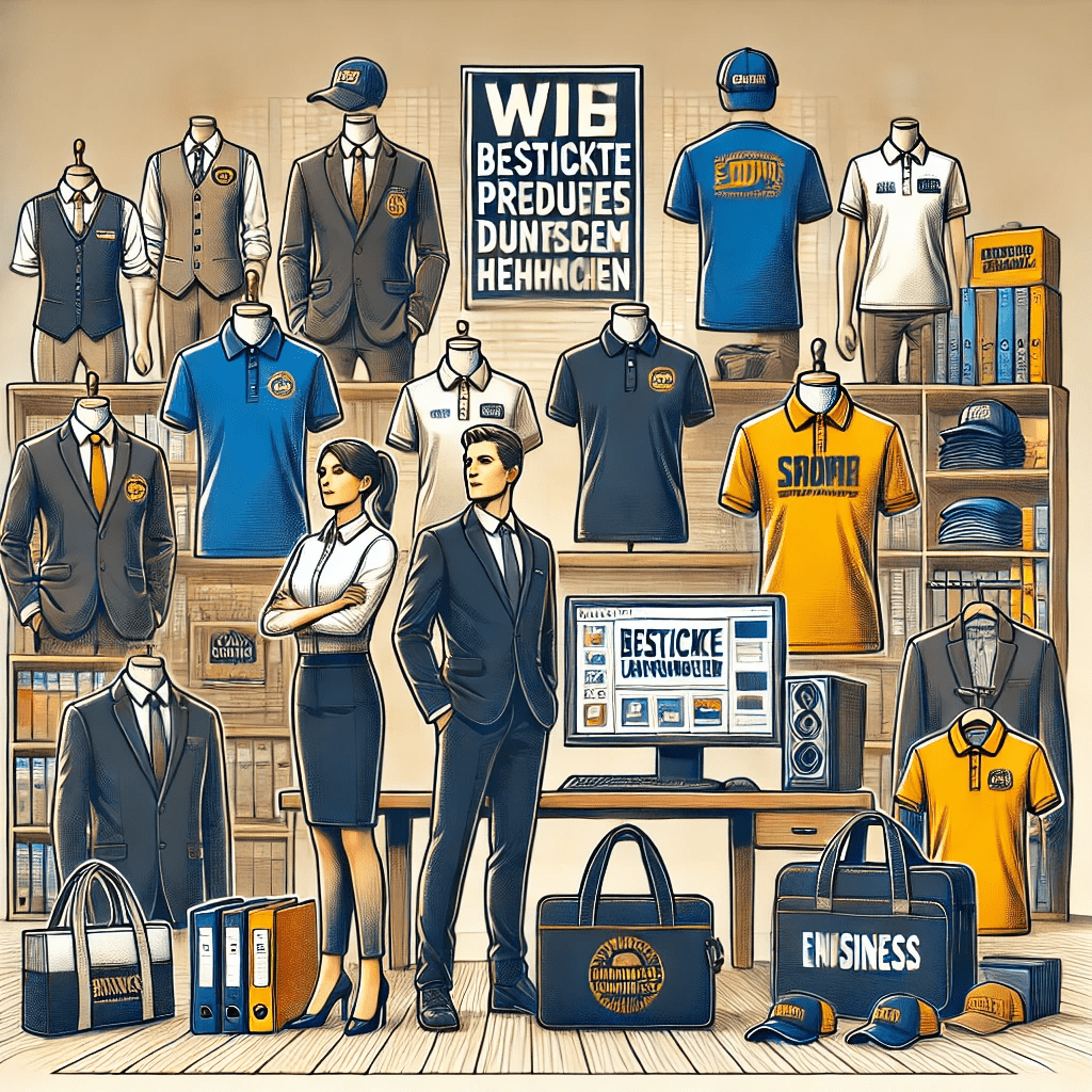 Wie bestickte Produkte deinem Unternehmen helfen können