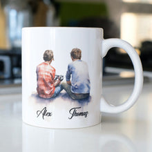 Individuelle Tasse, Keramiktasse, Kaffeetasse mit Namen, ideales Geschenk - Gaming-Freunde
