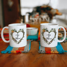 Individuelle Tasse Keramiktasse Kaffeebecher mit Namen ideales Geschenk für Jubiläen, Geburtstage, Verlobungen oder Valentinstag