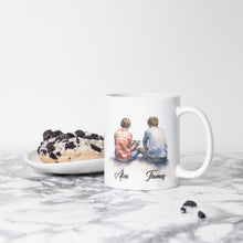 Individuelle Tasse, Keramiktasse, Kaffeetasse mit Namen, ideales Geschenk - Gaming-Freunde